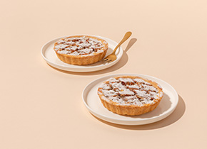 White Choc & Pecan Tart