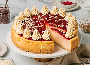 Raspberry New York Cheesecake