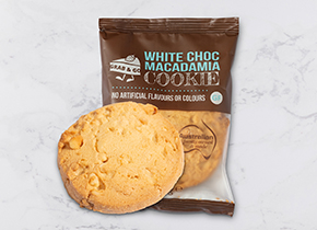White Choc Macadamia Cookie