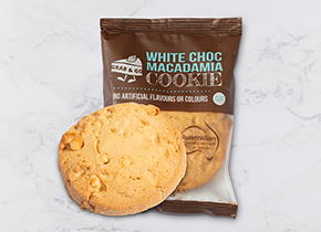 White Choc Macadamia Cookie