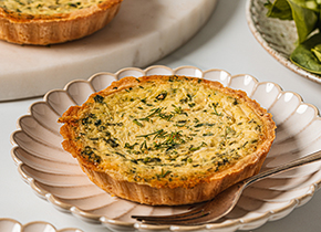 Spinach & Ricotta Quiche
