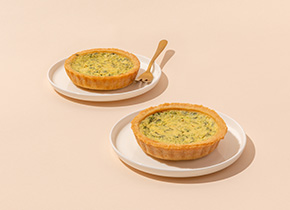 Spinach & Ricotta Quiche