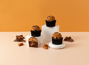 Caramolo Filled Cupcake