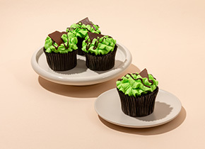 Minted Filled Cupcake