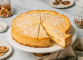 Baked Lemon Lime Cheesecake