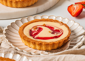 Strawberry Cheesecake Tart