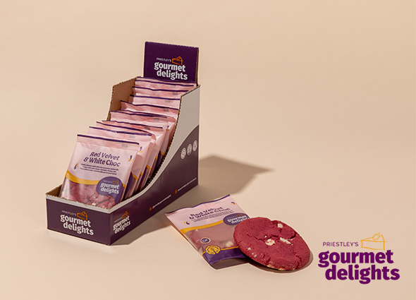 Red Velvet & White Choc Cookie