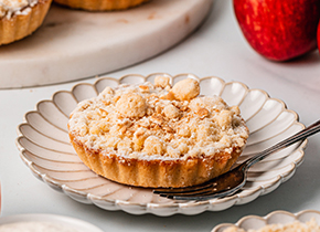 Apple Crumble Tartlet