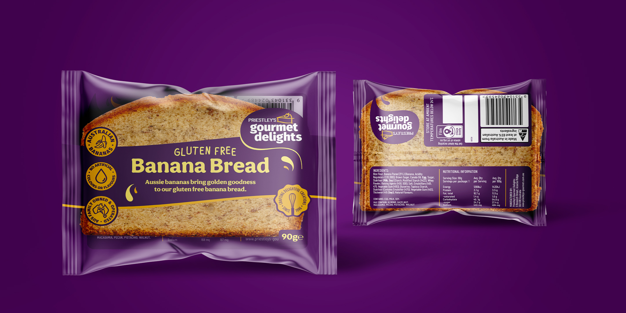 Banana Bread – Gluten Free